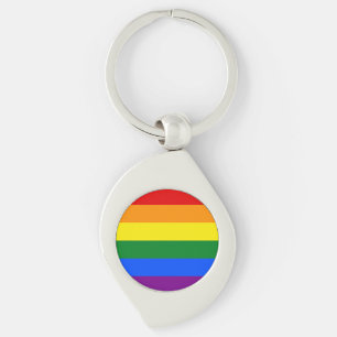Die Farben des Regenbogens Schlüsselanhänger