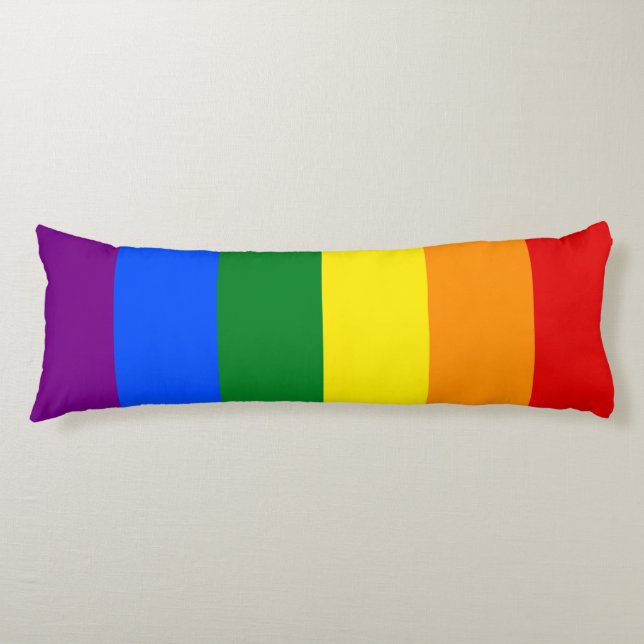 Die Farben des Regenbogens Seitenschläferkissen (Vorderseite)