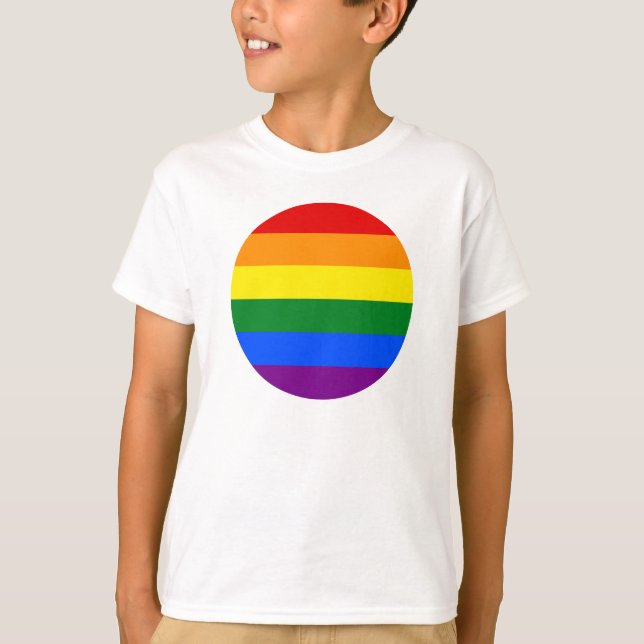 Die Farben des Regenbogens T-Shirt (Vorderseite)
