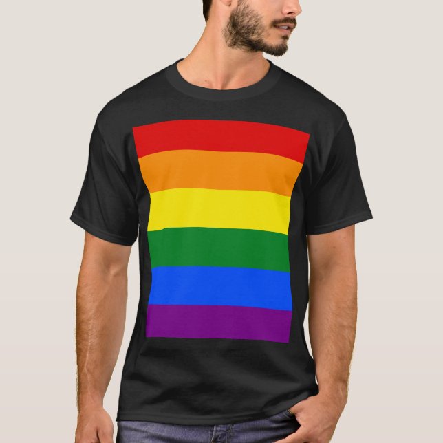 Die Farben des Regenbogens T-Shirt (Vorderseite)
