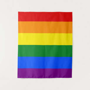 Die Farben des Regenbogens Wandteppich