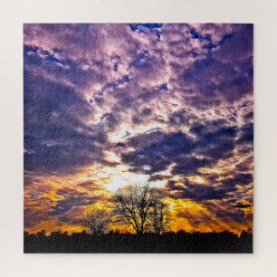 Die Farben des Sonnenuntergangsspektrums - 20x20 -
