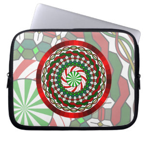 Die Farben des Weihnachtsbilds Laptopschutzhülle