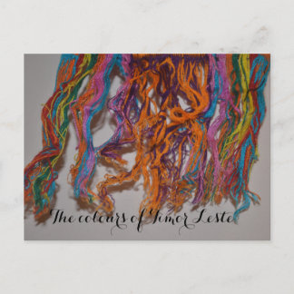 Die Farben Timor-Lestes Postkarte