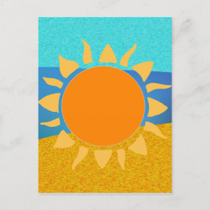 Die Farben von Florida... Wo die Sonne lebt Postkarte