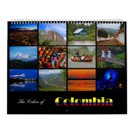 Die Farben von Kolumbien-Kalender 2013 Kalender