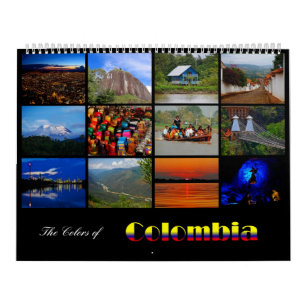 Die Farben von Kolumbien-Kalender 2013 Kalender