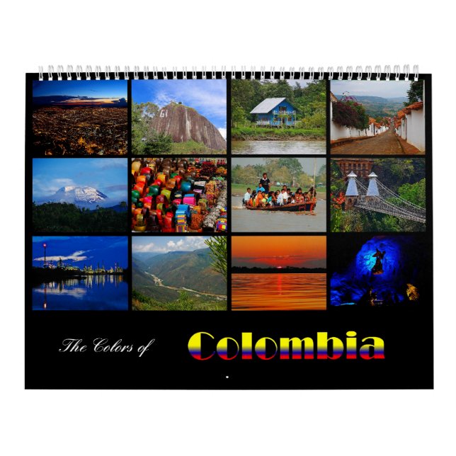 Die Farben von Kolumbien-Kalender 2013 Kalender (Titelbild)