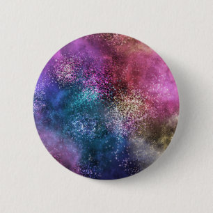 Die farbenfrohe Galaxie Button