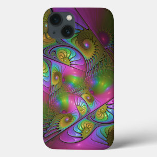 Die farbenfrohe, leuchtende, trippy-Abstrakte Frak Case-Mate iPhone Hülle