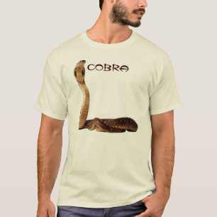 Die farbenreiche KOBRA bereiten vor, um zu beißen T-Shirt