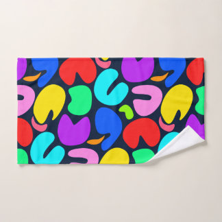 Die Farbfreude (dunkel) Badhandtuch Set