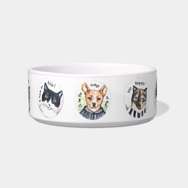 Die Farm Trio Keramik Pet Bowl Napf (Vorderseite)