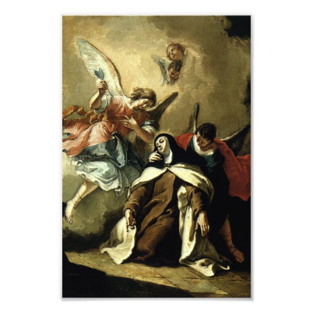 Die Faszination St. Therese - Fontebasso Fotodruck (Vorne)
