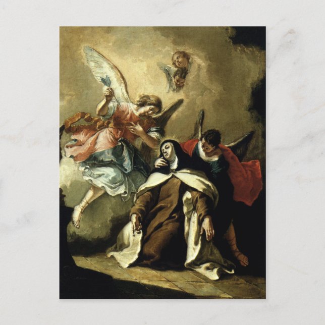 Die Faszination St. Therese - Fontebasso Postkarte (Vorderseite)