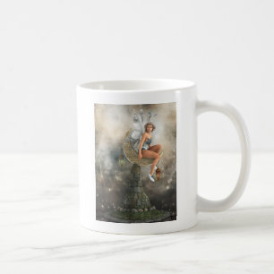 Die faule Mond-Fee Kaffeetasse