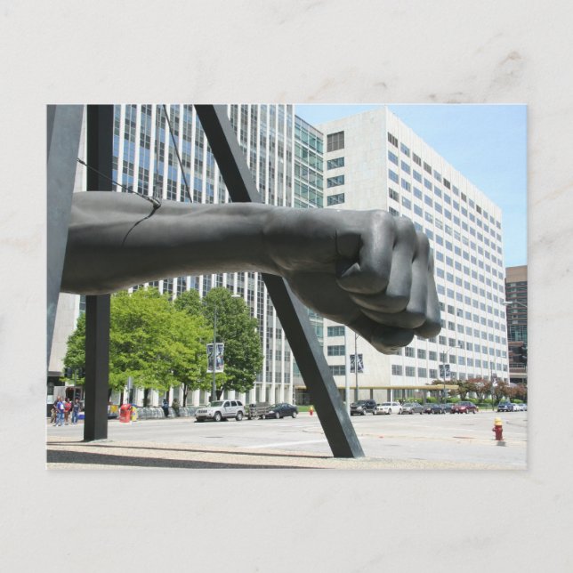 Die Faust Postkarte (Vorderseite)