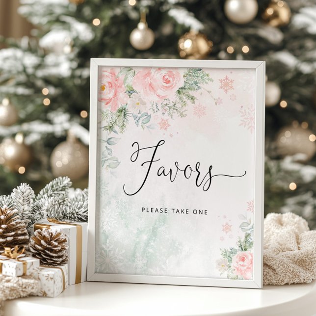 Die Favoriten nehmen Sie bitte ein Schild. Winterg Poster (Von Creator hochgeladen)