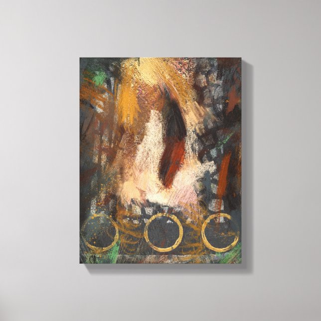 Die Feder Canvas drucken Leinwanddruck (Vorderseite)