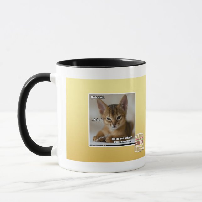 Die Feder ist tot Tasse (Links)
