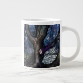 Die Fee und der Zauberer Baum Jumbo Kaffeetasse Jumbo-Tasse