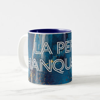 Die fehlende Perlen-Tasse Zweifarbige Tasse