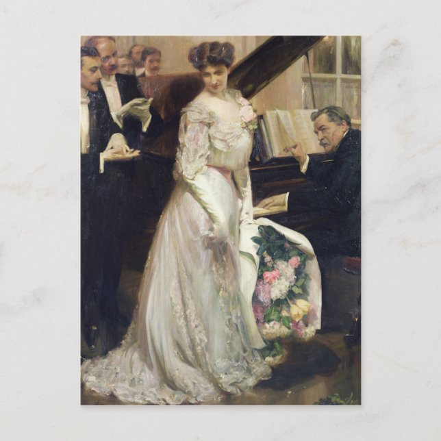 Die Feier 1906 Postkarte (Vorderseite)