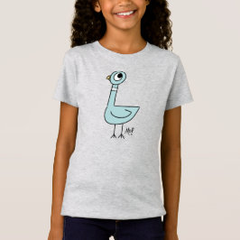 Die feine Jersey-Heather des Pigeon Classic Girl T-Shirt