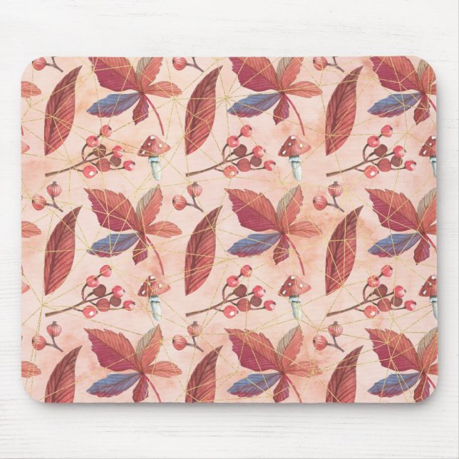 Die Felder der Blume Mousepad (Vorne)
