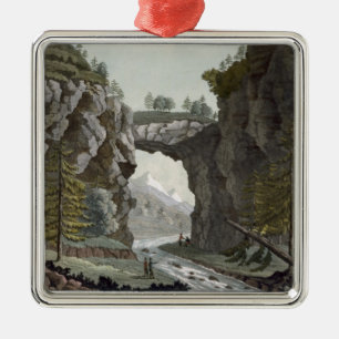Die Felsbrücke, Virginia, von 'Le Costume Ancien Ornament Aus Metall