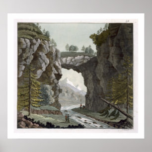 Die Felsen-Brücke, Virginia, von 'Le Costume Poster