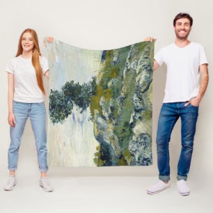 Die Felsen Vincent van Gogh Fleecedecke