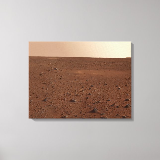 Die felsige Oberfläche der Mars Leinwanddruck (Vorderseite)