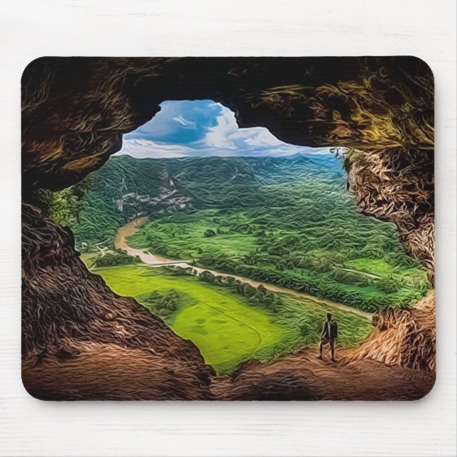 Die Fenster-Höhle, Puerto Rico Mousepad (Vorne)