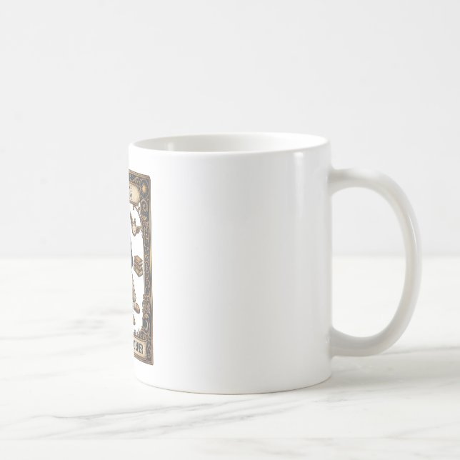 Die Fernarbeitskraft Tarotkarte Kaffeetasse | Lust (Rechts)