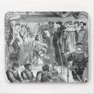 Die Festnahme von Anne Boleyn Mousepad