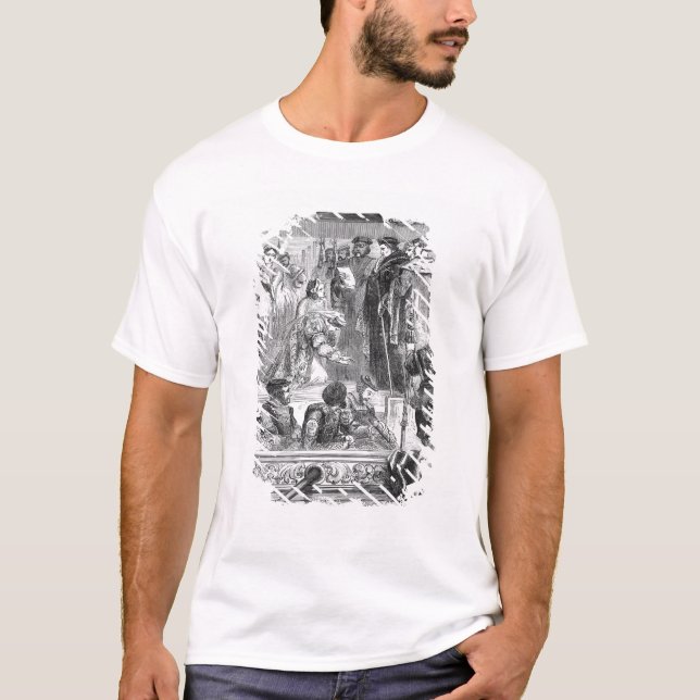 Die Festnahme von Anne Boleyn T-Shirt (Vorderseite)