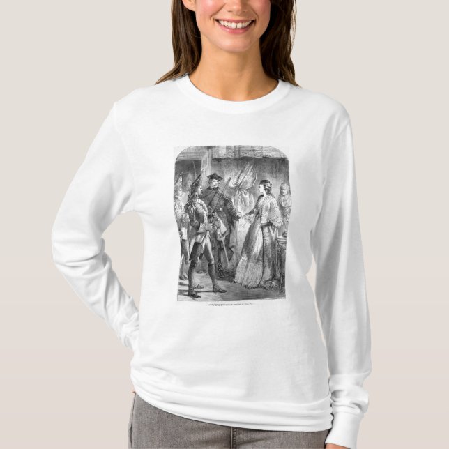 Die Festnahme von Caroline Matilda T-Shirt (Vorderseite)