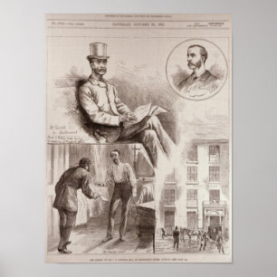 Die Festnahme von Herrn C.S. Parnell, Poster