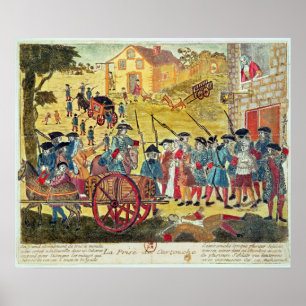 Die Festnahme von Louis Dominique Cartouche Poster