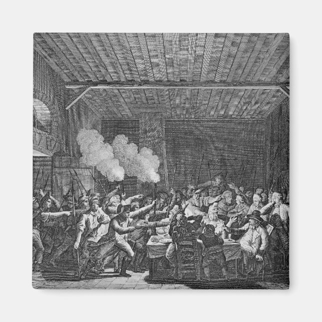 Die Festnahme von Louis XVI in Varennes Magnet (Vorne)
