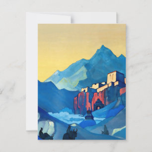 „Die Festung des Geistes“ von Nicholas Roerich Postkarte