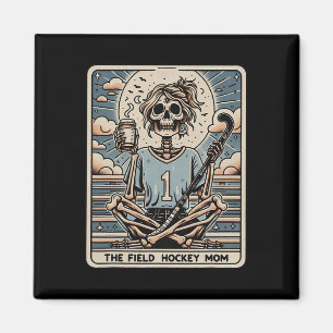 Die Field-Hockey-Mutter-Tarrot-Karte Magnet
