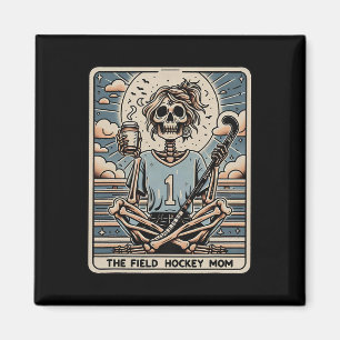 Die Field Hockey Mutter Tarrot Karte Magnet