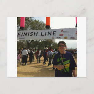 Die finale Linie! Postkarte