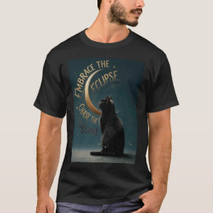 "Die Finsternis umarmen" Illustration der Himmels- T-Shirt