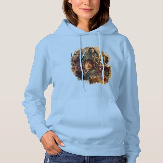 Die Firma und die Elfen von Mirkwood Hoodie (Vorderseite)