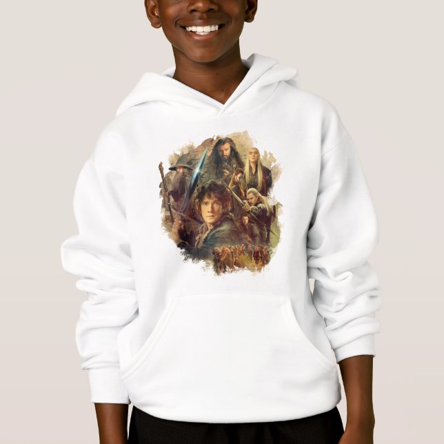 Die Firma und die Elfen von Mirkwood Hoodie (Vorderseite)