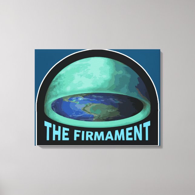 Die Firmament-Leinwand Leinwanddruck (Vorderseite)