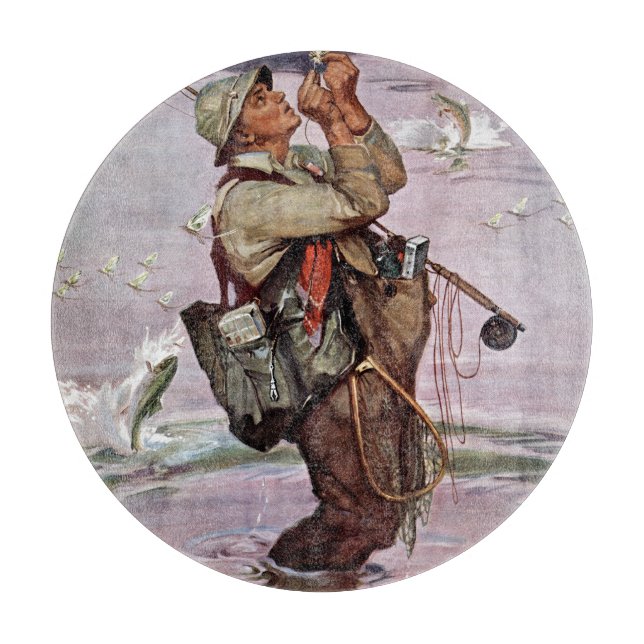 Die Fische springen Schneidebrett (Vorderseite)